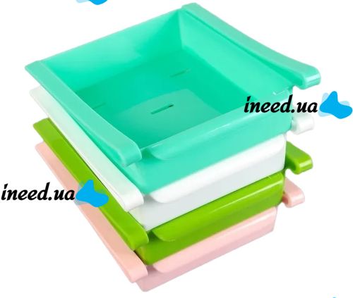 Выдвижной контейнер для хранения продуктов в холодильнике Refrigerator Multifunctional Strorage Box, Подвесной дополнительный ящик в холодильник