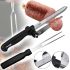 Deli Pro kitchen knife for precision slicing universal knife with stainless steel serving fork 34x15.5x5 cm
