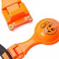 Массажный обруч тренажер Intelligent Hula Hoop 7803 хулахуп для похудения живота боков с регулируемой длинной и автоматическим подсчетом Black-orange