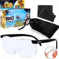 Очки лупа Big Vision 160% для чтения и шитья, Увеличительные очки-лупа для рукоделия Биг Вижн