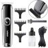 Wireless Universal Men's VGR V-168 Hair and Beard Clipper 5W , Rechargeable USB Trimmer Razor with Replaceable Nozzles V 168