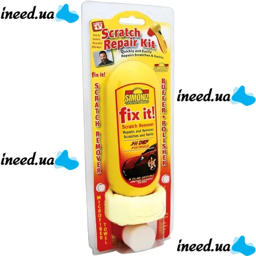 Набор для удаления царапин с автомобиля Fix it Scratch Remover автополироль для кузова авто на глянцевых поверхностях