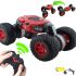 Трюкова машинка перевертиш Dance Monster RQ-2028 Red на радіокеруванні, всюдихід трансформер на пульті управління, Червона