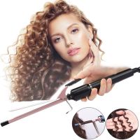 Профессиональная тонкая плойка Gemei GM-2825 ceramic pro 9мм для мелких кудрей, Афроплойка с турмалиновым покрытием, щипцы для завивки волос Gemmy