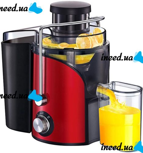 Электрическая соковыжималка Supor MP-558 с толкателем для фруктов 1000W электросоковыжималка для цитрусовых с емкостью для сока и мякоти от сети M8-2