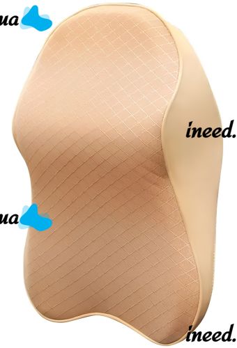 Автомобильная ортопедическая подушка для шеи Car Neck Pillow дорожная накладка на подголовник под голову с эффектом памяти в автомобиль 30х22 см