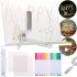 Luminous Acrylic Board Led Note Board Led Night Light on Stand with Backlight and Markers for Drawing USB