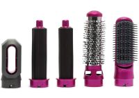 Dyson 5 in 1 Hair Dryer Styler Hair Dryer and Curling Comb, Brush Styler with Attachments in Leather Case 1000W Dyson Pink