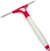 Швабра для чистки окон Water Spray Glass Cleaner 2 в 1 щетка очиститель стекла со скребком и распылителем пульверизатором для мытья стёкол Liao