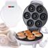 Електрична машинка для пончиків Donut Maker XL - 615 750W 7 штук апарат для приготування і випікання донатів будинку з антипригарним покриттям XL615