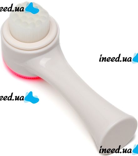 Silicone Facial Cleansing Brush Dual Face Brush TC-300 2 in 1 Double-sided Brush for Delicate Washing and Cleansing of the skin Joko Blend Pink