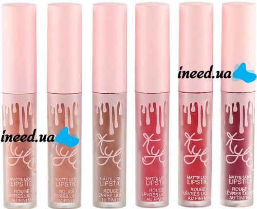 Большой подарочный набор косметики Kylie I Want It All Pink 23 в 1 декоративная косметика для лица помада, тени, кисти для макияжа и пудра Розовая