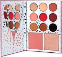 Большой подарочный набор косметики Kylie I Want It All Pink 23 в 1 декоративная косметика для лица помада, тени, кисти для макияжа и пудра Розовая
