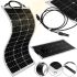 Монокристалічна гнучка сонячна панель Dusson Flexible Panel 100W 18V складна водонепроникна батарея 100Вт розкладний модуль для зарядки