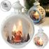 New Year's Eve Night Light Candle XMAS LED Storm Lantern NM7117 decorative Lantern Santa Claus, table lamp with battery-powered LED backlight
