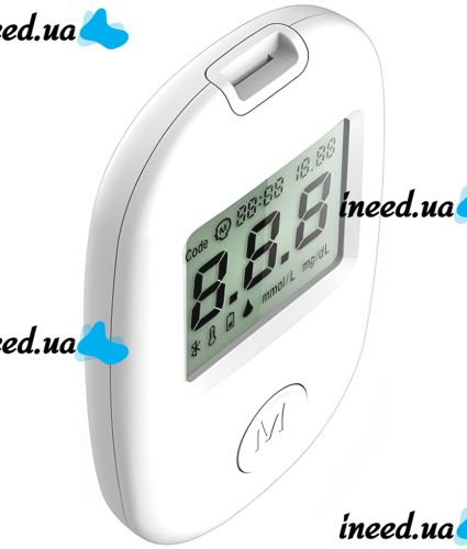 Глюкометр с тест полосками Blood Glucose Meter G-171A аппарат для измерения и контроля сахара в крови, тестер глюкозы для диабетиков на батарейках