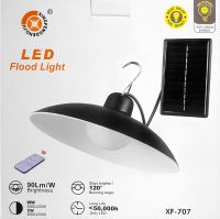 Уличный настенный светильник LED Flood Light XF-707 светодиодный аккумуляторный фонарь в грунт на солнечной батарее с датчиком движения и пультом