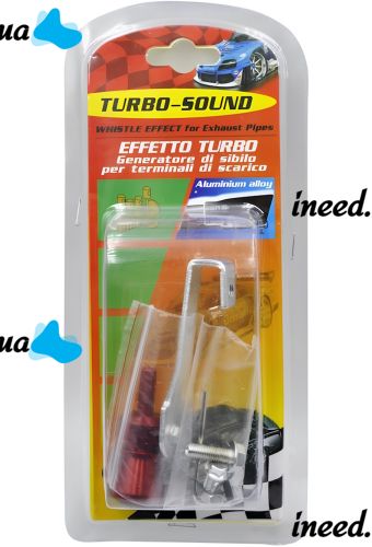 Автомобильный турбо свисток на глушитель Turbo Sound EL-1290 M 1.6-2.0L звуковое устройство для выхлопной трубы глушителя, имитация турбины авто