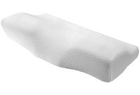 Ортопедическая подушка с эффектом памяти Memory Latex Pillow TV50092 анатомическая гипоаллергенная подушка с двумя валиками для поддержки шеи и плеч