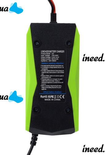 Автомобильное импульсное пускозарядное Intelligent Pulse Repair Charger 12V 10Ah универсальное устройство с дисплеем для зарядки АКБ 10Ah-180Ah
