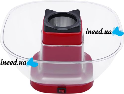 Аппарат для приготовления попкорна Popcorn Maker KA2018 1200W домашняя электрическая мини попкорница, портативный попкорнмейкер от сети MA-5 Красный