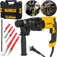 Сетевой перфоратор DeWALT D25143K 900W 3.2 Дж SDS-Plus патрон с регулировкой оборотов 3 режима сверления, электроперфоратор Деволт 900Вт в кейсе