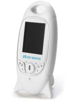 Smart Baby VB601 Wireless Baby Monitor with 2 Inch Screen, Rechargeable Color Night Vision Camera with Two-way Communication and Thermometer VB-601