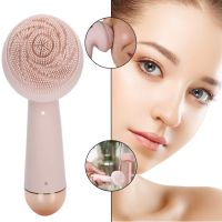 Силиконовая очищающая щетка массажер для чистки лица Finishing Touch Flawless Cleanse косметический, Силиконовый очиститель пор с функцией массажа, 