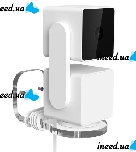 Wi-Fi камера видеонаблюдения Wyze Cam Pan V3 1080p HD поворотная IP видеокамера с цветным ночным видением и датчиком движения с креплением на стену
