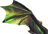 Детские подвижные крылья Динозавра Dinosaur Wings 2 электрические карнавальные крылья на ремешках с подсветкой музыкой и эффектом порхания 85 см