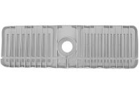 Силиконовый коврик для раковины Drain Mat LY-692 противоскользящая подкладка брызговик на мойку под кухонный смеситель со сливом для воды