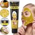 Золота маска-плівка для обличчя Dexe Gold Mask 120 г біоколагеновая антивікова плівка з біозолотом і колагеном, омолоджуюча маска від зморшок