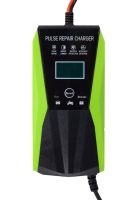 Автомобильное импульсное пускозарядное Intelligent Pulse Repair Charger 12V 10Ah универсальное устройство с дисплеем для зарядки АКБ 10Ah-180Ah