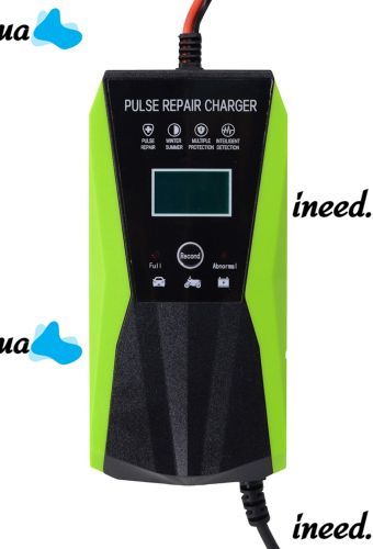 Автомобильное импульсное пускозарядное Intelligent Pulse Repair Charger 12V 10Ah универсальное устройство с дисплеем для зарядки АКБ 10Ah-180Ah