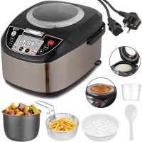 Мультиварка скороварка Bitek BT-76783 21 в 1 на 5 л электрическая фритюрница 900W мультиповар, рисоварка Битек с подогревом и таймером BT76783