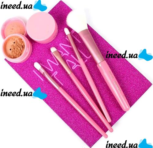 Большой подарочный набор косметики Kylie I Want It All Pink 23 в 1 декоративная косметика для лица помада, тени, кисти для макияжа и пудра Розовая