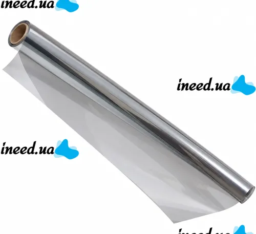 Самоклеящаяся тонировочная пленка для окон Proffilms Silver PS-40 3м х 60 см для защиты от солнечных лучей, фольга от солнца на окна 300х60см