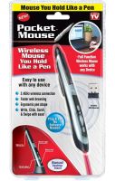 Беспроводная оптическая мышь Pocket Wireless Pen Mouse Fairy сенсорная перезаряжаемая ручка пульт для рисования 1000 DPI с адаптером Micro USB Type-C Серая