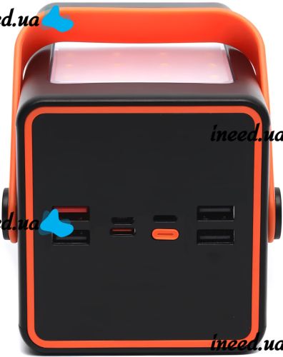 Портативное зарядное устройство Power Bank Solar Energy YM-655 100000mAh с фонариком USB внешний аккумулятор повербанк JS-658
