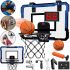 Баскетбольный набор Basketball Hoop HFD002A-09 подвесной щит с кольцом, электронным таблом и креплением, комплект для игры в баскетбол от 3-х лет