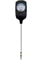 Анализатор грунта для измерения влажности Soil Tester S-9 3 в 1 тестер измеритель для контроля pH и плодородия для сада, огорода и комнатных растений