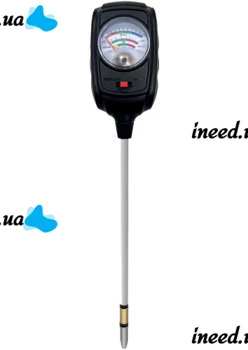 Анализатор грунта для измерения влажности Soil Tester S-9 3 в 1 тестер измеритель для контроля pH и плодородия для сада, огорода и комнатных растений
