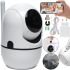 Поворотна IP-камера Smart Camera Y13G 2.0 Мп бездротова Wi-Fi камера відеоспостереження з розпізнаванням осіб і записом відео на карту microSD TF