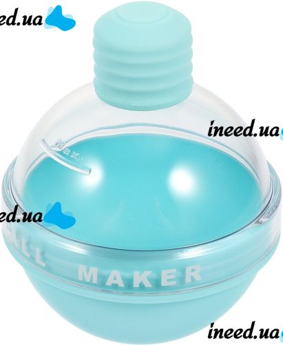 Spherical Ice Ball Shape Ice Ball Maker Silicone Sphere with Watering Can for freezing and Storing round ice for cocktails and whiskey