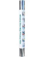 Самоклеящаяся тонировочная пленка для окон Proffilms Silver PS-40 3м х 60 см для защиты от солнечных лучей, фольга от солнца на окна 300х60см