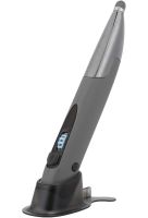 Беспроводная оптическая мышь Pocket Wireless Pen Mouse Fairy сенсорная перезаряжаемая ручка пульт для рисования 1000 DPI с адаптером Micro USB Type-C Серая