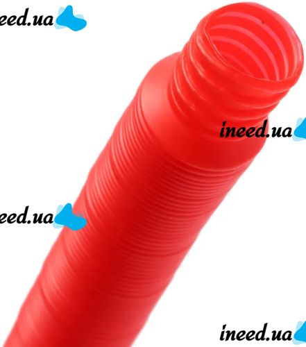 Іграшка антистрес для дітей Fidget Pop Tube набір ручних еластичних гофрованих труб 12 штук для розвитку сенсорної моторики поп туб від 3-х років