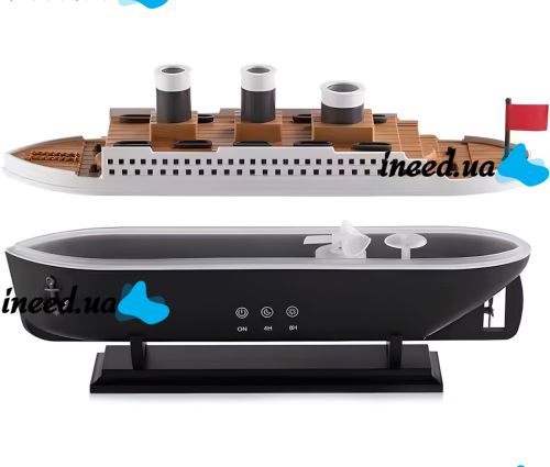 Ultrasonic humidifier Jellyfish Aroma Diffuser M-9670-2 Titanic Aroma Diffuser with timer, RGB light and remote control 250 ml