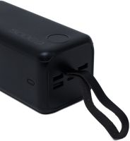 Внешний аккумулятор повербанк Power Bank Awei P114K 50000 mAh 22.5W портативное зарядное устройство для телефона с быстрой зарядкой и дисплеем 4 USB 