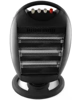 Напольный инфракрасный галогенный обогреватель Domotec MS-5951 1200W 3 режима мощности, настольный кварцевый электрообогреватель от сети 1200 Вт